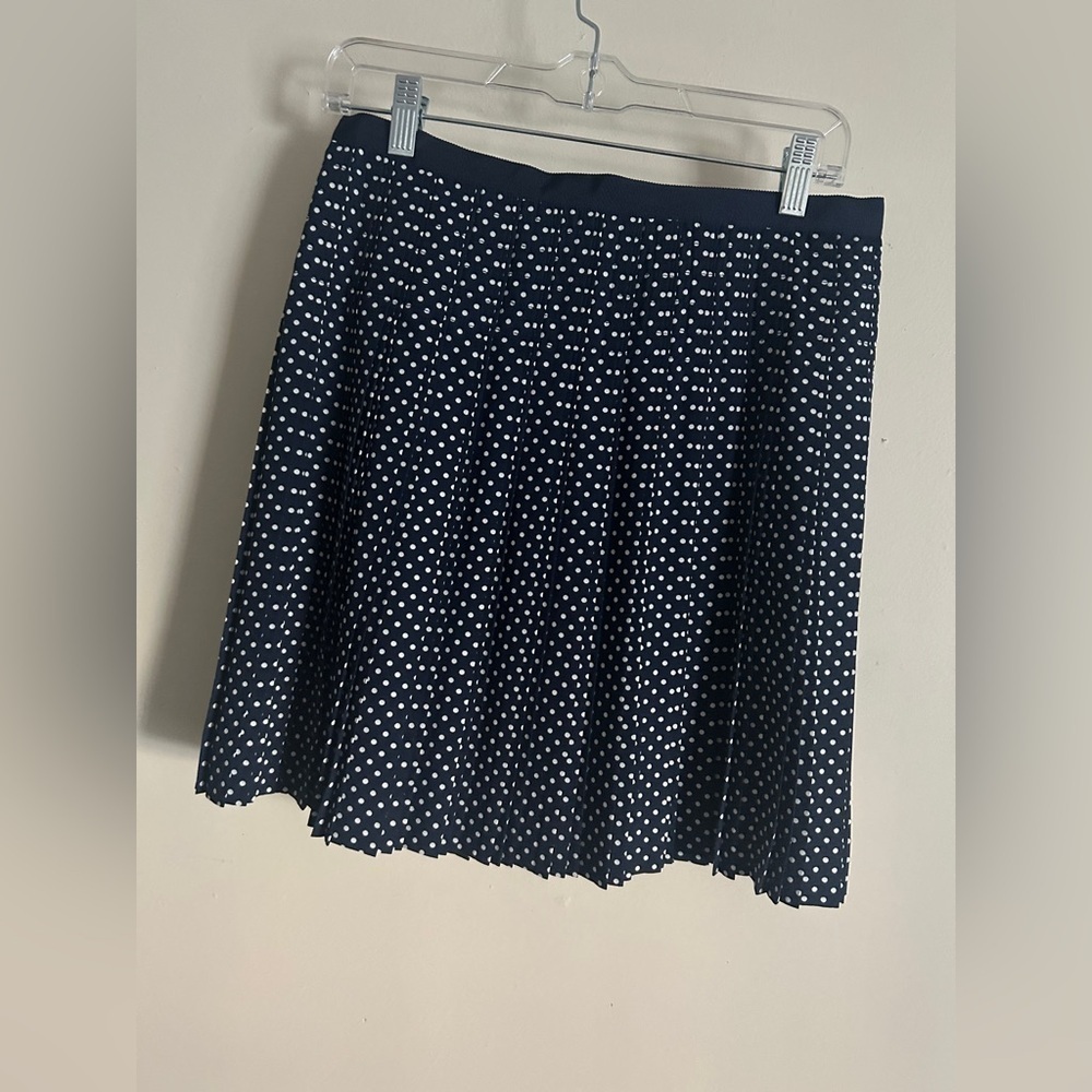J. Crew Women’s Polka Dot Pleated Skirt Size 4